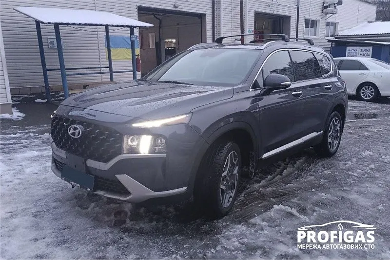 Установка ГБО GREENGAS DI-S90 на Hyundai Santa FE 2.0 л с прямым впрыском